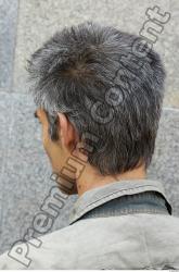 Head Hair Man Slim Athletic Street photo references